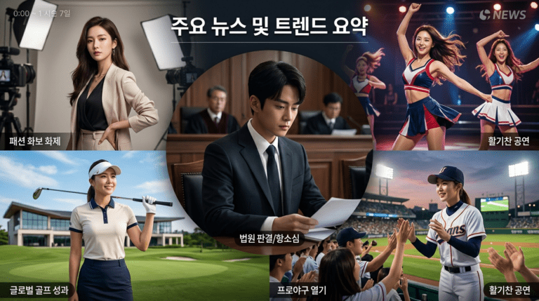 홍정민은 상금왕, 서교림은 신인상, 방신실·이예원·홍정민은 공동 다승왕에 이름을 올린 가운데, 유현조는 KLPGA 시상식에서 대상과 최저타수상을 함께 거머쥐며 2관왕에 올랐고 내년에는 다승왕까지 노리겠다는 각오를 전했다.