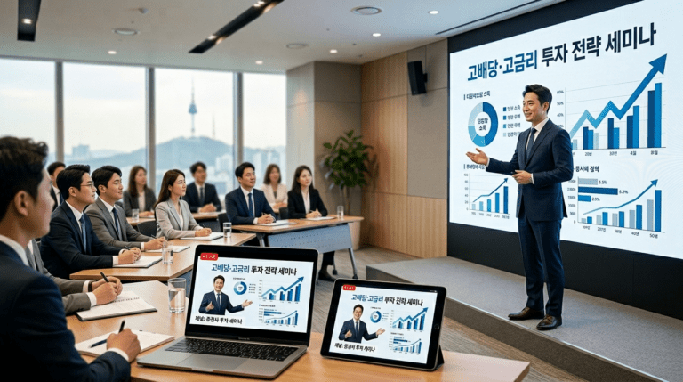 대신증권, 고배당·고금리 중심의 온·오프라인 투자 설명회 진행