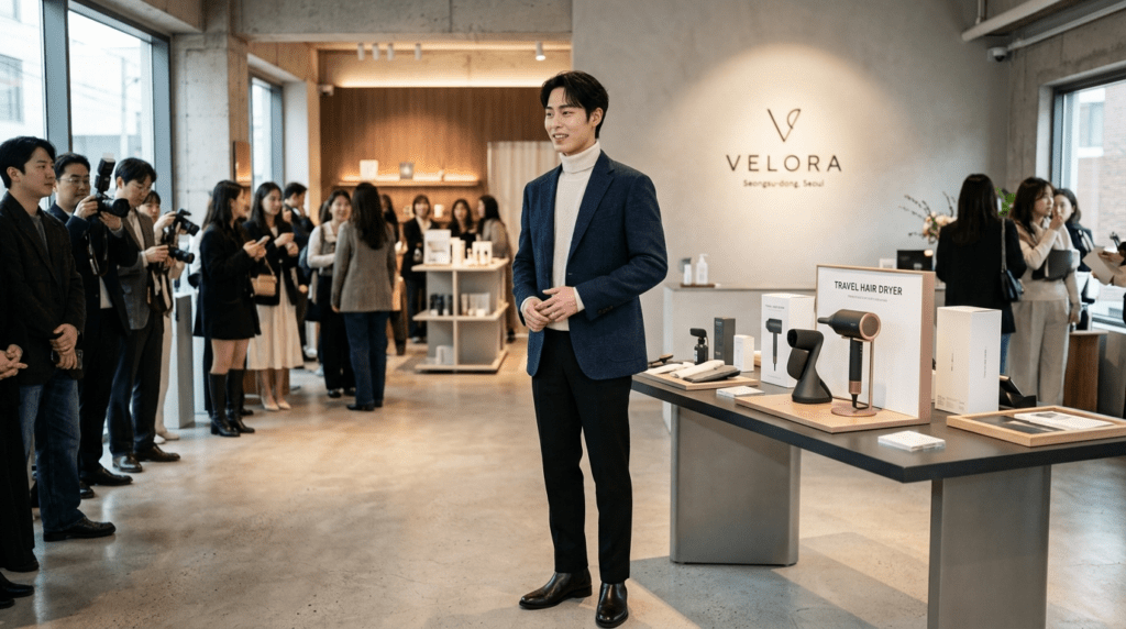 박보검, 성수동 나들이로 눈길