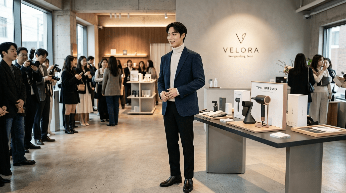 박보검, 성수동 나들이로 눈길