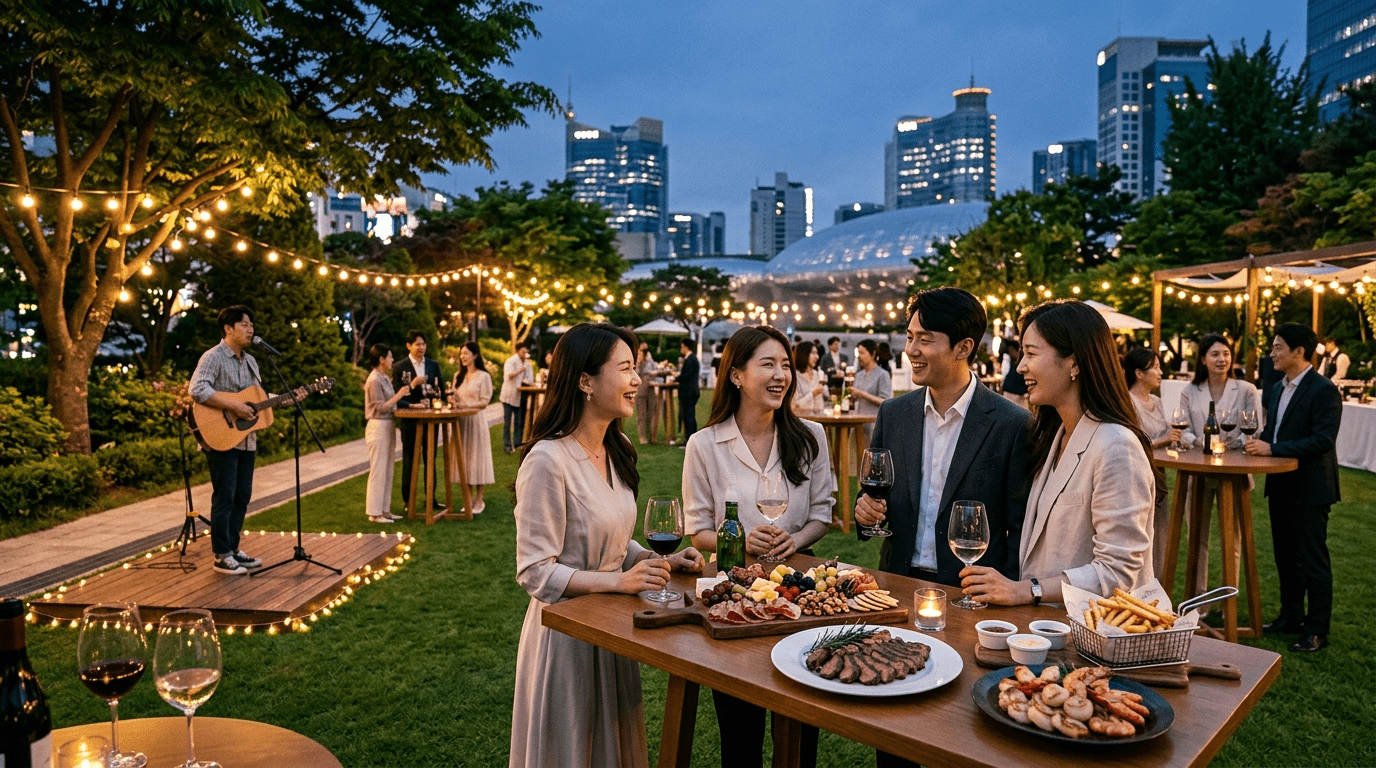 JW 메리어트 동대문, 와인과 버스킹이 어우러진 오감을 깨우는 미식 축제
