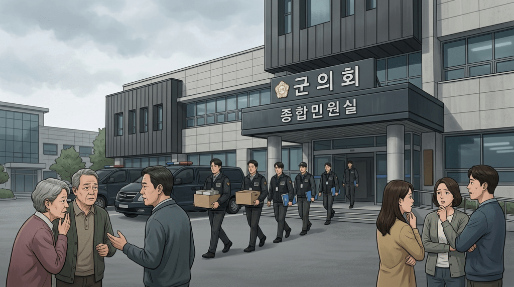 무안군수 선거판, 승부처는 압수수색 민주당은 이제 답할 차례