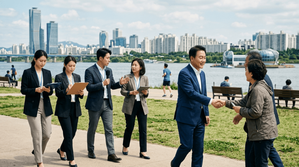 법률·의정 경험을 앞세운 정원오 캠프, 대변인단 5인 체제로 전면 재편