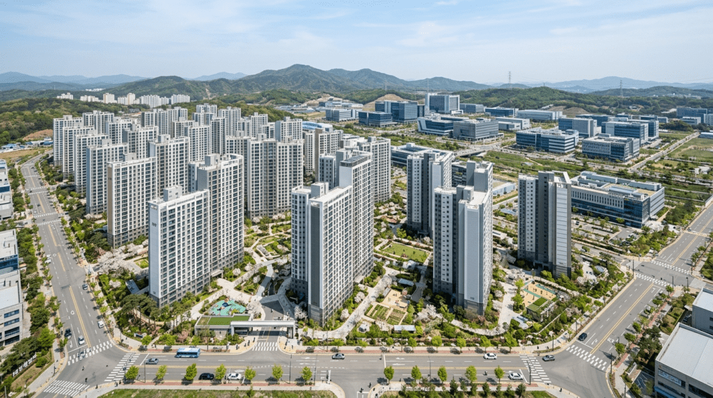 용인 중심권에서 주목받는 삼천칠백가구 규모의 브랜드 대단지 직접 둘러본 용인 푸르지오 원클러스터 현장