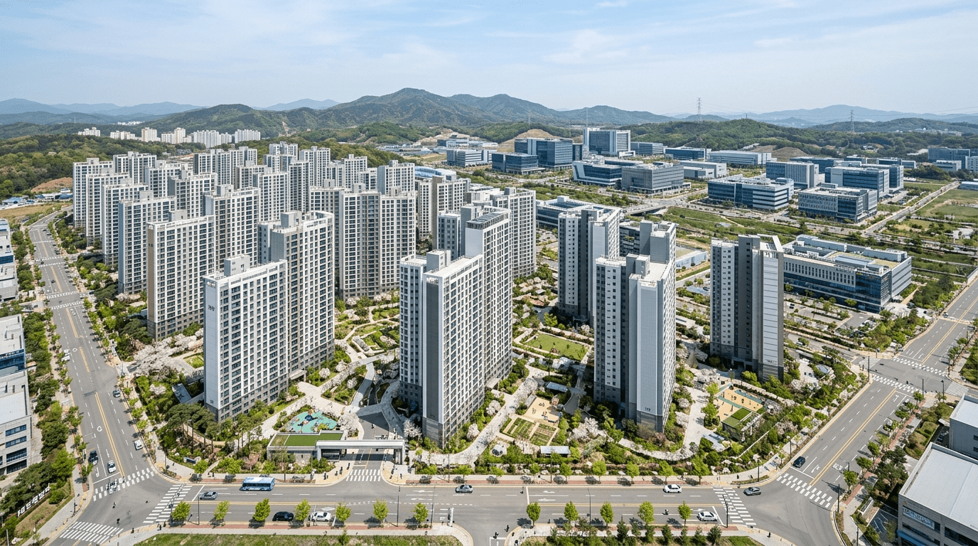 용인 중심권에서 주목받는 삼천칠백가구 규모의 브랜드 대단지 직접 둘러본 용인 푸르지오 원클러스터 현장