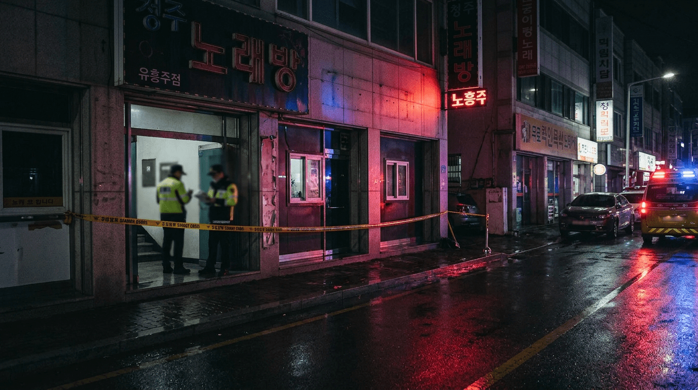 “왜 맞받아치느냐”는 말끝 다툼 뒤, 노래방에서 지인을 살해한 육십대 사건은 계획된 범행 가능성에 초점이 모인다