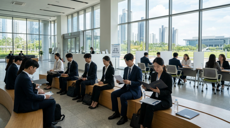 인천도시공사 신입 채용 60명 모집에 2519명이 몰리며 사무직 경쟁률이 특히 두드러졌다