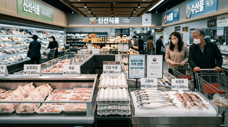 중동발 물가 흔들림 대응 닭고기·돼지고기 긴급 할당관세 적용 매점매석 단속과 제재까지 한층 강화