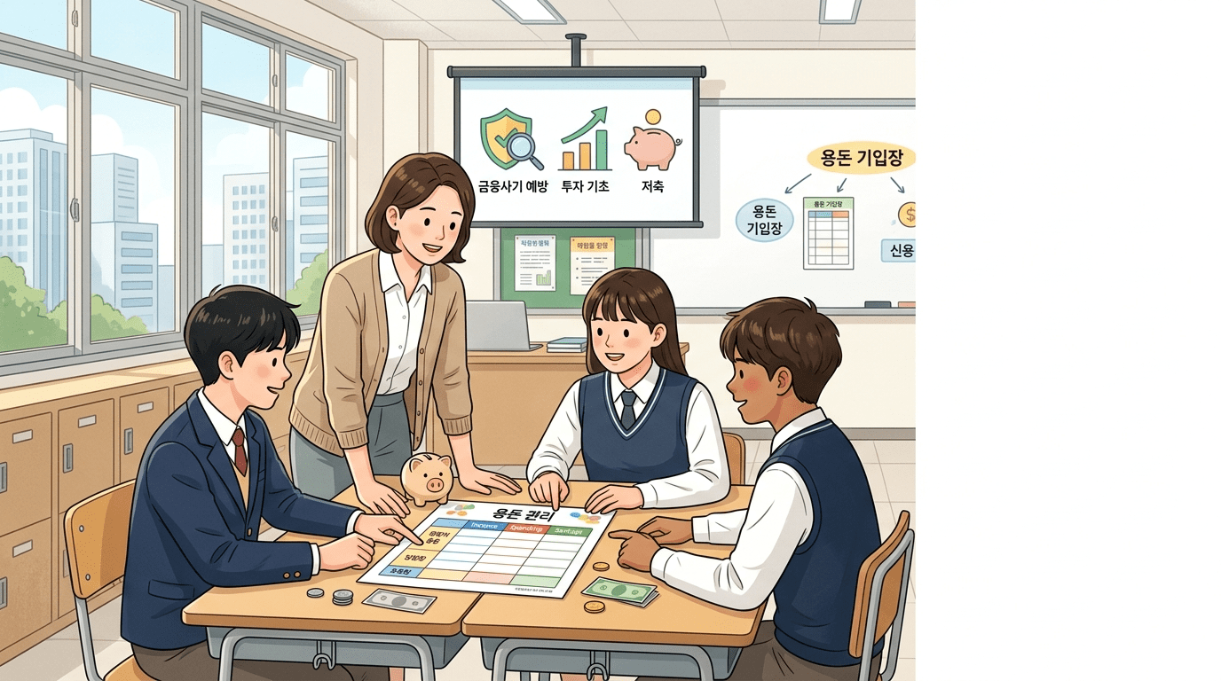 한국금융인재개발원, 서울 중학생과 함께하는 ‘현명한 금융생활’ 프로그램 운영