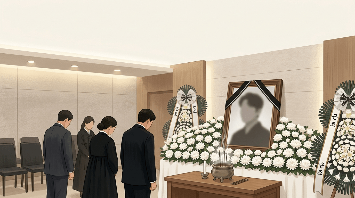 고 박동빈, 세 살 딸을 남기고 영면에 들다