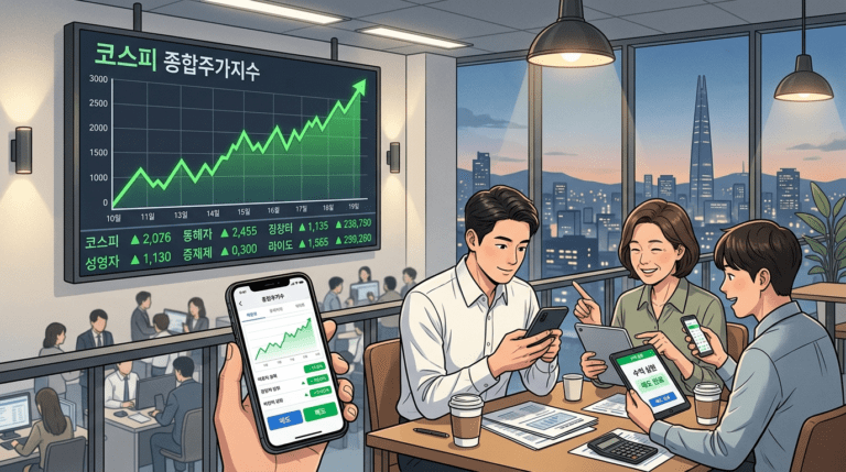 이달 개인투자자 14조8천억 원 순매도, 월간 기준 사상 최대 기록 경신 가능성