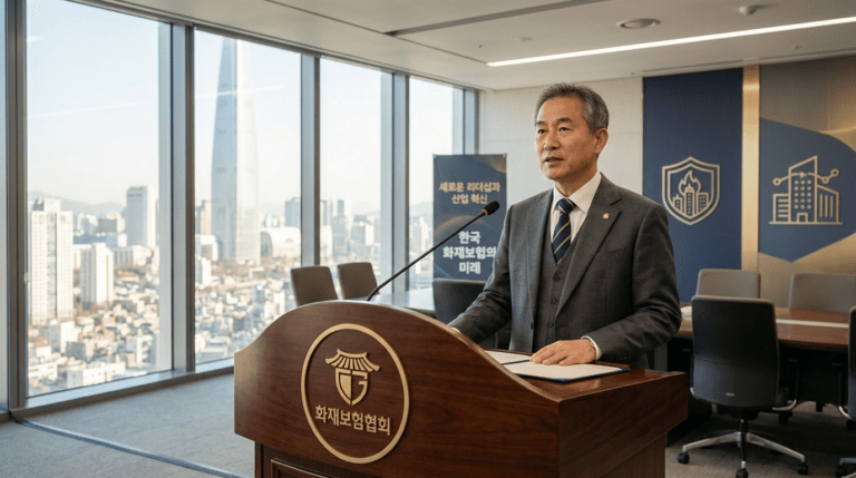 케이비손해보험 前사장 김기환, 화재보험협회 수장으로 전격 선임