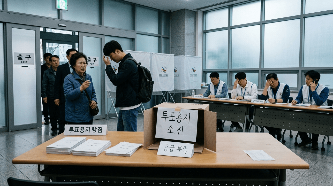 나경원 “투표용지 부족 지역 재선거해야”…선관위 해체 수준 개혁 주장