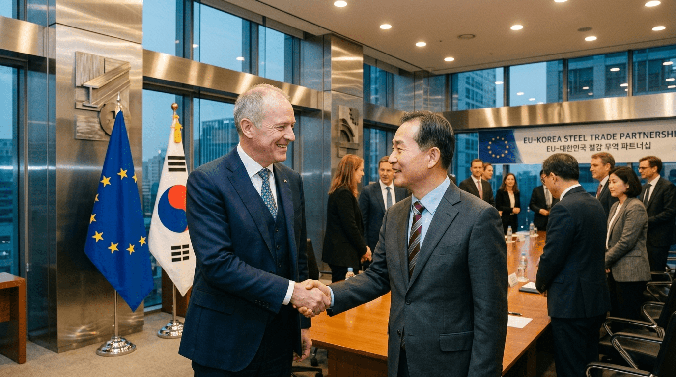 靑 “EU, 韓 철강 쿼터 요청 최대한 고려키로”