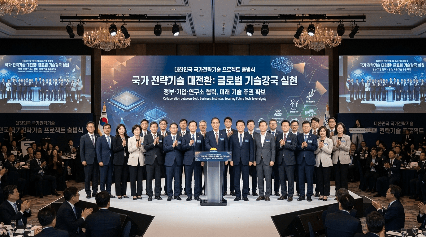 [포토]국가전략기술 NEXT 프로젝트 추진대회 화이팅
