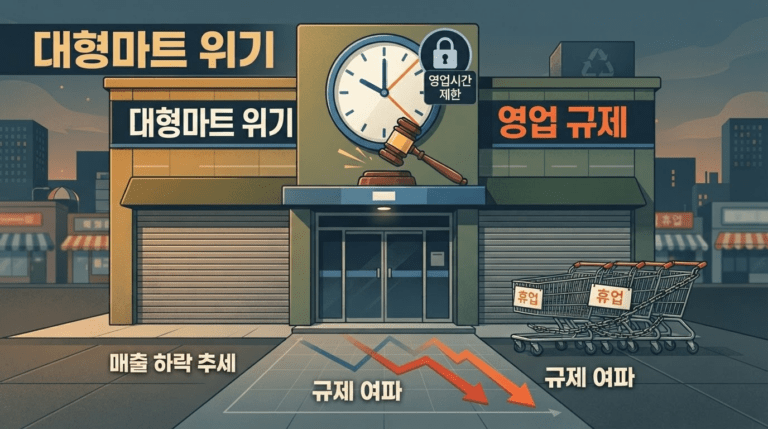 '홈플러스 사태 아직 시작일 뿐'…규제 손길은 '쿨쿨'인데 대형마트 위기론만 걷잡을 수 없이 커진다