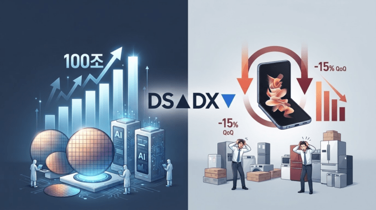 가격은 폭등, 실적은 반토막…삼성 DX의 아이러니한 위기