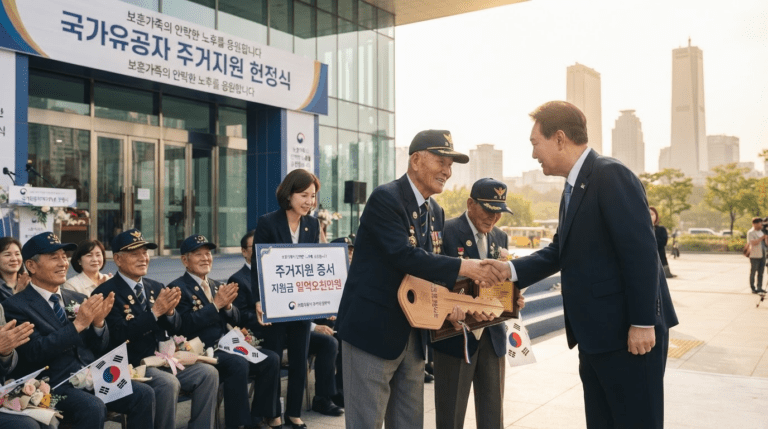 놓치면 후회! 무주택 국가유공자를 위한 주거비 지원 지금 확인하세요