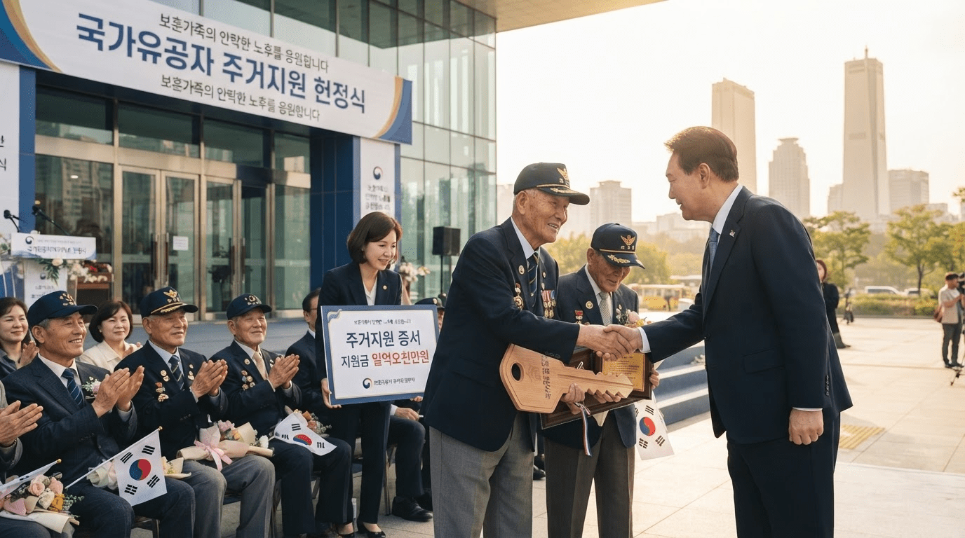 놓치면 후회! 무주택 국가유공자를 위한 주거비 지원 지금 확인하세요